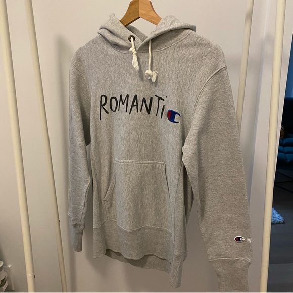Champion x Wood Wood 'RomantiC' Hoodie - Picture 3 of 7